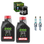 KAWASAKI 650 ER-6N ER-6F 2006 EX650 ER650 olej + filtr HF204 + świece