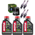 HONDA XRV 750 AFRICA TWIN 1990-2002 olej + filtr HF303 + świece-55123