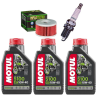 SUZUKI DR 650 R RS RSE RE 1990-1996 olej + filtr HF137 + świeca-55152