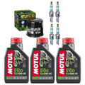 HONDA CBR 600 RR (PC37) 2003-2004 olej + filtr HF204 + świece-55183
