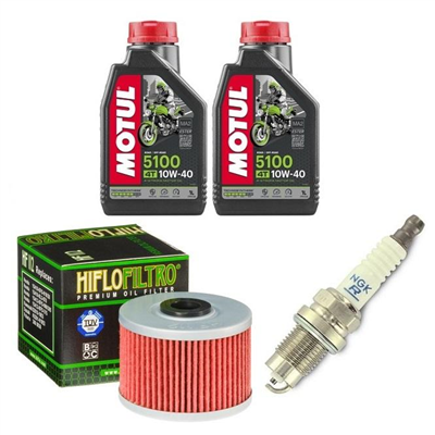 HONDA XR 650 R 2000-2007 olej + filtr HF112 + świeca-55187