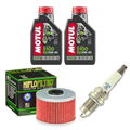 HONDA XR 650 R 2000-2007 olej + filtr HF112 + świeca-55187