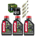 HONDA CB 1000 R RA (SC60) 2008-2015 olej + filtr HF204 + świece-55205