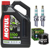 HONDA XL 1000 V VARADERO 2003-2013 VA ABS 05-13 olej + filtr HF204 + świece
