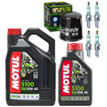 KAWASAKI ZZ-R 1400 2006-2013 olej + filtr HF303 + świece-55278