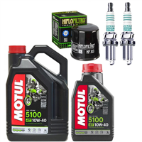 KAWASAKI VN 2000 VULCAN 2006-2010 olej + filtr HF303 + świece-55286