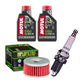 SUZUKI GZ 250 MARAUDER 1999-2010 olej + filtr HF136 + świeca-55293