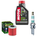 SUZUKI RM-Z 250 2007-2015 olej + filtr HF207 + świeca-55294