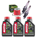 SUZUKI GS 500 E / EU / F 1989-2010 olej + filtr HF133 + świece-55299