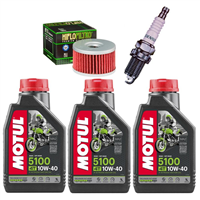 SUZUKI LS 650 SAVAGE BELT 1986-2002 olej + filtr HF137 + świeca-55306
