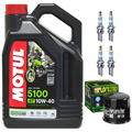 SUZUKI GSX 1200 INAZUMA 1998-2002 olej + filtr HF138 + świece-55320