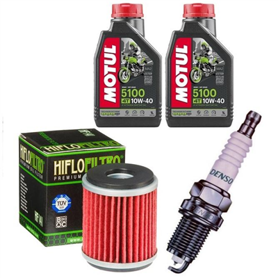 YAMAHA YZ-F YZ 250 F 2003-2008 olej + filtr HF141 + świeca-55351