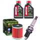 YAMAHA YP 125 R X-MAX 2006-2014 olej + filtr HF141 + świeca-55433