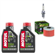 KAWASAKI KLX300-D KLX 300 / R / SM 2021-2023 olej + filtr HF112 + świeca-104007
