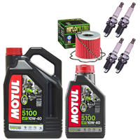 SUZUKI GSX 1100 E / T / X 1980-1987 olej + filtr HF133 + świece-55502