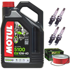 YAMAHA XS 1100 1978-1984 olej + filtr HF146 + świece