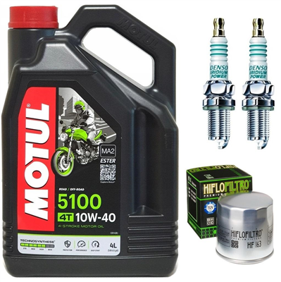BMW R 850 C 1995-2002 olej + filtr HF163 + świece-55549