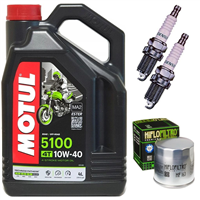 BMW R 1200 C / CL 1997-2003 olej + filtr HF163 + świece K22TNR-S x2-55554