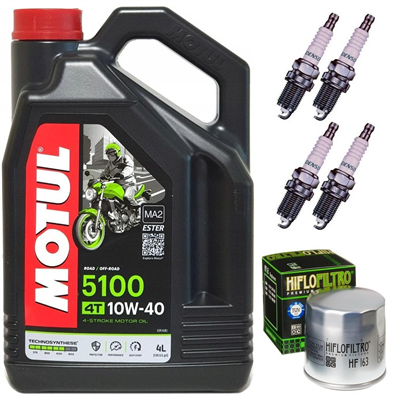 BMW K 1 1989-1994 K 100 LT / RS / RT 1983-1994 olej + filtr HF163 + świece-55556