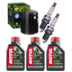 HARLEY DAVIDSON XLH 883 L SPORT- HUGGER 94-06 olej + filtr HF170B + świece-55681