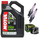 APRILIA SL 750 SHIVER ABS 2007-2014 olej + filtr HF565 + świece-55596