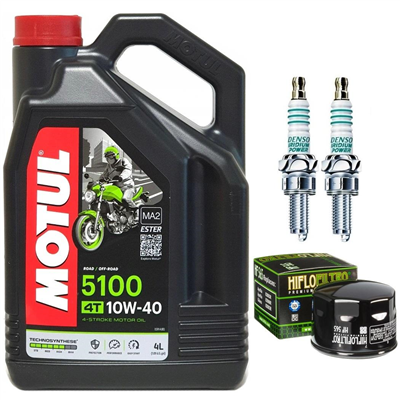 APRILIA SMV 750 DORSODURO 2008-2014 olej + filtr HF565 + świece-55597