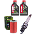 KYMCO 125 DINK / GRAND-DINK 2001-2013 olej + filtr HF562 + świeca-55607