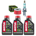 HONDA TRX680 TRX 680 FOURTRAX RINCON 2006-2023 olej + filtr HF111 + świeca-55623
