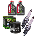KAWASAKI KFX KSV 700 2003-2009 olej + filtr HF204 + świece-55630