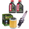 YAMAHA YFM 250 BIG BEAR TRACKER BRUIN 1989-2009 olej + filtr HF143 + świeca-55639