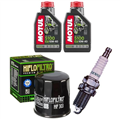YAMAHA YFM 660 F GRIZZLY 2002-2006 olej + filtr HF303 + świeca-55643