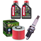 YAMAHA YFM 700 R RAPTOR 2006-2015 olej + filtr HF145 + świeca-55644