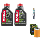 HUSQVARNA FE 501 2014-2016 FE 501 S 2015-2016 olej + filtr HF655 + świeca
