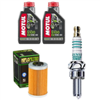 KTM 250 EXC-F 07- SX-F 05-12 XC-F XCF-W 07-12 olej + filtr HF655 + świeca