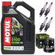 MOTO-GUZZI 1100 GRISO BREVA 1200 SPORT GT NORGE olej + filtr HF551 + świece-55657