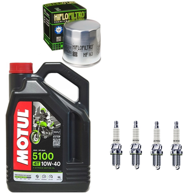 BMW R 1150 RS / RS SE RT 2003-2005 R 2003-2006 olej + filtr HF163 + świece-104058