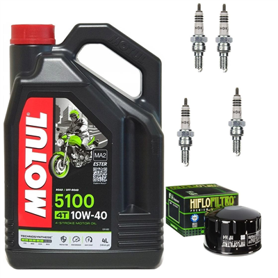 BMW R 1200 R1200 HP2 SPORT 2008-2011 olej + filtr HF164 + świece-104061