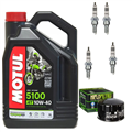 BMW R 1200 R1200 HP2 SPORT 2008-2011 olej + filtr HF164 + świece-104061