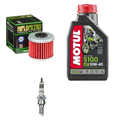 HM MOTO 450 CRE-F CRM-F 2009-2013 olej + filtr HF116 + świeca-104062