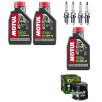 HONDA CB600 CB 600 F FA HORNET 2008-2015 olej + filtr HF204 + świece-104067