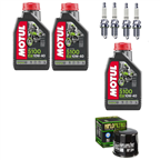 HONDA CB600 CB 600 F FA HORNET 2008-2015 olej + filtr HF204 + świece
