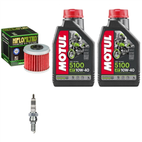 HONDA CRF 250 R / RX 2022-2023 olej + filtr HF116 + świeca-104084