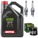 YAMAHA XVS 950 MIDNIGHT STAR BOLT V-STAR 09-15 olej + filtr HF204 + świece-104384