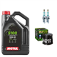 HONDA CTX700 14-18 NC700 12-17 NC 750 INTEGRA 14-20 olej filtr HF204 świece-104819