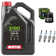 KAWASAKI Z1000 2014-2016 KAWASAKI Z1000 SE 2014 olej + filtr HF303 + świece-104811