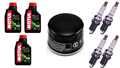 YAMAHA FZS 600 FAZER 1997-2003 olej + filtr HF147 + świece U27ESR-N-31993
