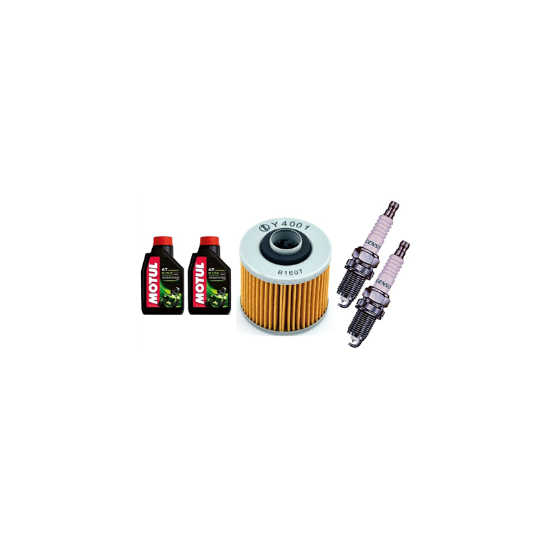 YAMAHA XV 125 VIRAGO 1997-2001 olej + filtr HF145 + świece U20FSR-U-20359