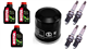 HONDA VT 750 SHADOW C C2 1997-2006 olej + filtr HF303 + świece X24EPR-U9-20116