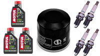 HONDA CBF 600 N NA  S SA 2008-2012 olej + filtr HF204 + świece U24FER9-100588
