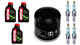 HONDA CBR 600 RR (PC37) 2003-2004 olej MOTUL + filtr HF204 + świece VUH27D-20422
